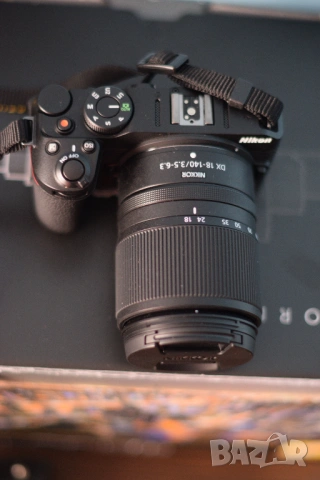 Фотоапарат Nikon Z30 + обектив Nikon NIKKOR Z 18-140mm f3.5-6.3 DX VR, снимка 7 - Фотоапарати - 53086745