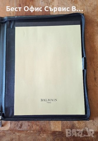 химикалка, органайзер и ключодържател кожени Balmain Paris комплект, снимка 11 - Ученически пособия, канцеларски материали - 52168298