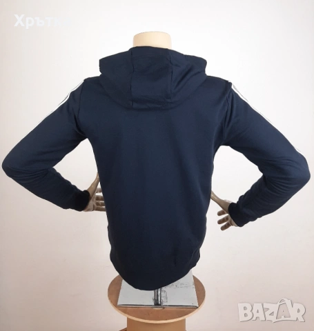 Emporio Armani EA7 - Оригинално мъжко горнище с качулка размер S, снимка 5 - Спортни дрехи, екипи - 53465133