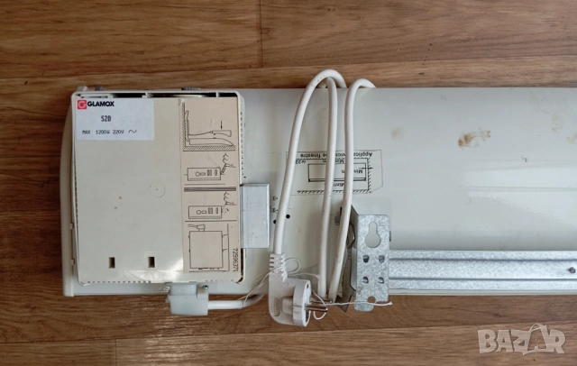 Конвектор радиатор GLAMOX 1200W, снимка 3 - Радиатори - 51499572