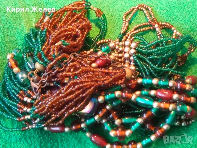 ВЕЛИКОЛЕПНА МЪНИСТЕНА ХЕНД - МЕЙД ОГЪРЛИЦА ЕТНО - АРТ СТИЛ РЪЧНА ИЗРАБОТКА 34768, снимка 3 - Колиета, медальони, синджири - 39200978