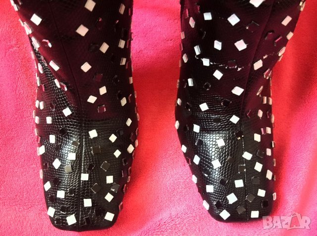 УНИКАТ-дизайнерски боти, снимка 6 - Дамски боти - 43272976