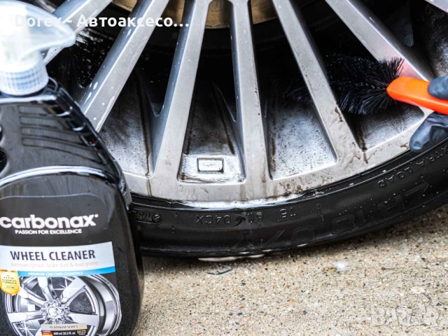 Спрей за почистване на джанти и гуми Carbonax - 720мл., снимка 5 - Аксесоари и консумативи - 53587144