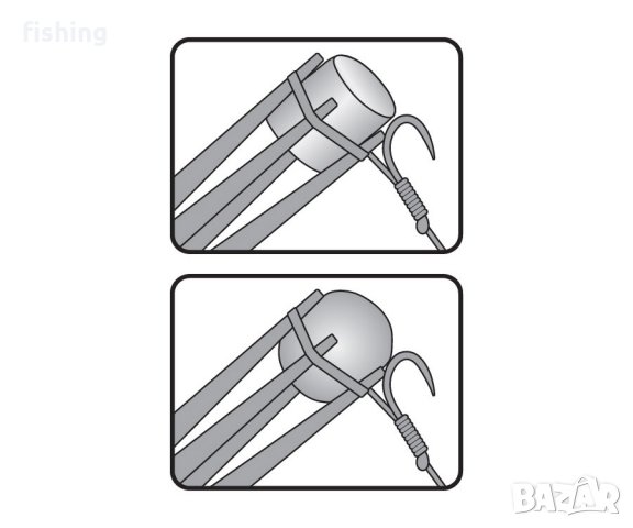 КОМПЛЕКТ щипка + 50 БР. ПРОЗРАЧНИ ПРЪСТЕНИ, снимка 4 - Екипировка - 32712569