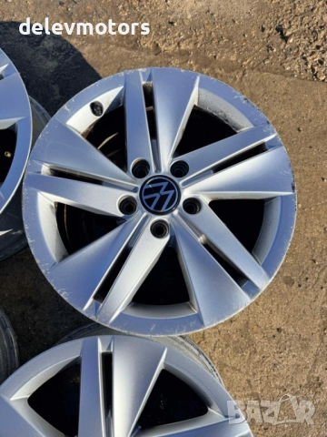 5H0601025 алуминиеви джанти 16 цола, 7J, ET48 от Volkswagen Golf VIII Variant, двигател DFYA, снимка 5 - Гуми и джанти - 52528381