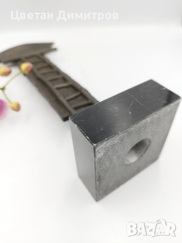 Авторска бронзова статуя на мраморна основа , снимка 5 - Антикварни и старинни предмети - 51953821