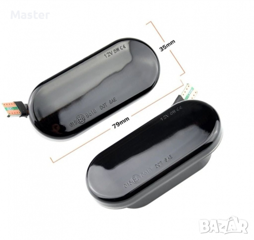 Бягащи динамични мигачи за VW Golf 3 4 Passat 5 5.5 Bora Polo Seat, снимка 2 - Аксесоари и консумативи - 36397289