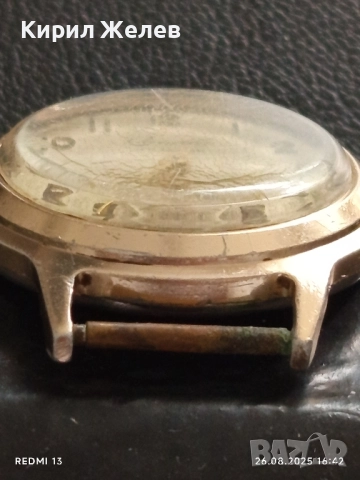 Рядък механичен часовник СТАРТ СССР 17 КАМЪКА работи за КОЛЕКЦИОНЕРИ 30147, снимка 6 - Антикварни и старинни предмети - 51498372