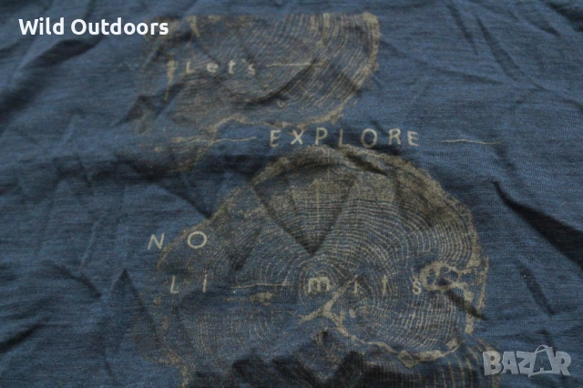 OCK - мъжка мерино термо горница, размер М, снимка 3 - Спортни дрехи, екипи - 53500328