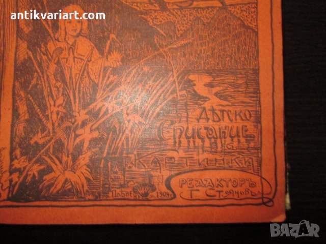 1907 детско списание СВЕТУЛКА , периодика, снимка 3 - Детски книжки - 27373612