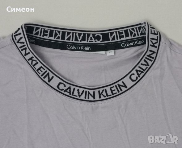 Calvin Klein T-Shirt оригинална тениска 2XL/3XL памук фланелка, снимка 3 - Тениски - 43747097