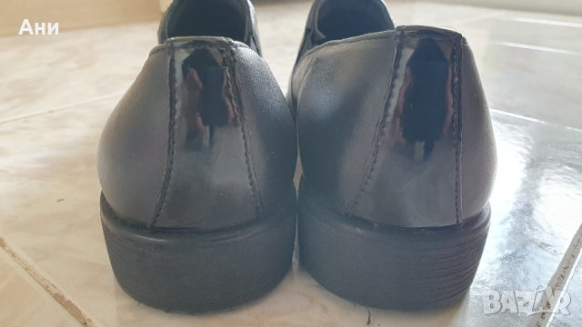 Черни обувки от естествена кожа N°37, снимка 3 - Дамски ежедневни обувки - 44892719