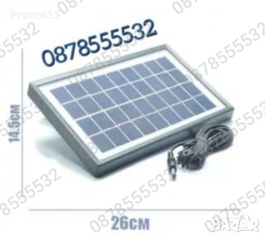Мобилна соларна осветителна система комплект GD LITE GD-8007, снимка 6 - Къмпинг осветление - 39605198