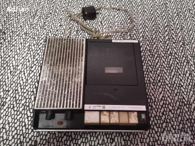 Касетофон UNITRA MK 125 Licencja Thomson 1973г, снимка 1 - Радиокасетофони, транзистори - 43914545