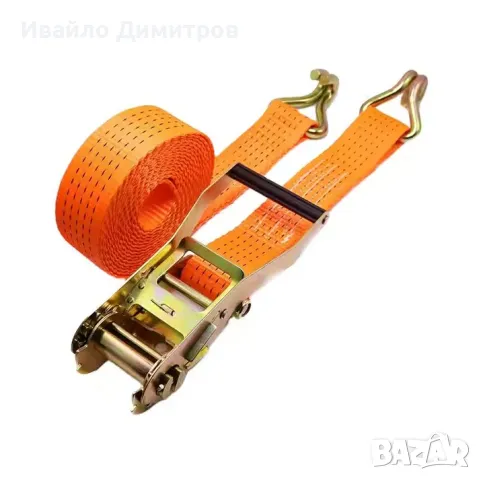 Колан с тресчотка за укрепване на товар, 2т., 10м. / 5т.,10м.