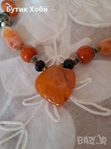 Гердан от натурални камъни, снимка 3 - Колиета, медальони, синджири - 38248685