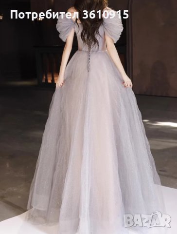 Бална рокля с цветя, снимка 7 - Рокли - 43337521