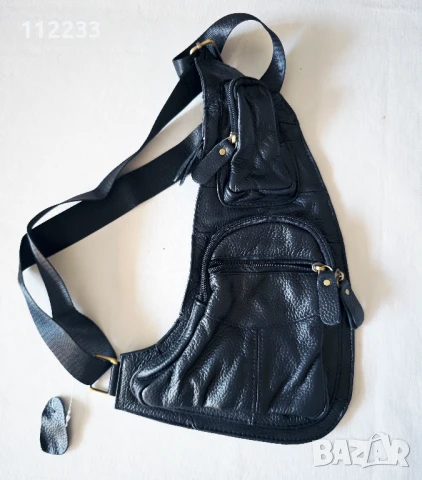 Мъжка чанта естествена кожа, снимка 2 - Чанти - 50961152