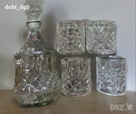 Комплект гарафа от 5 части, снимка 2 - Сервизи - 47931500