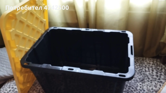 Пластмасова кутия за съхранение 110 литра 