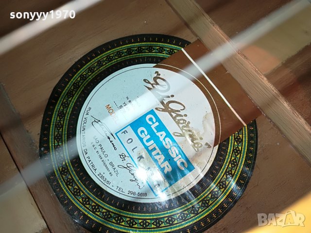 di giorgio-classic guitar made in brazil-YEAR 1976-germany 1306210835, снимка 8 - Китари - 33196877
