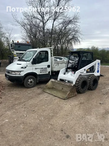 Услуги с бобкат, мини багер и самосвал!