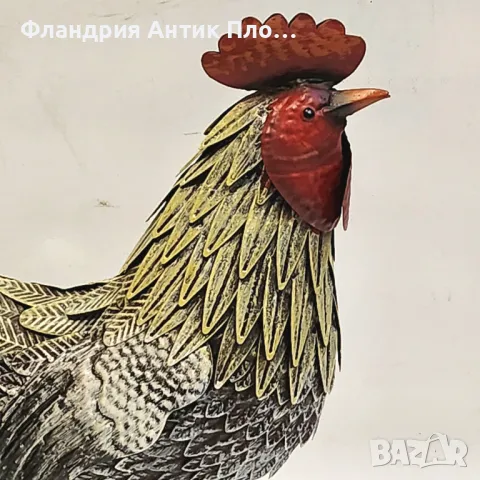 Градинска декорация - Петел , снимка 2 - Градински мебели, декорация  - 44989691