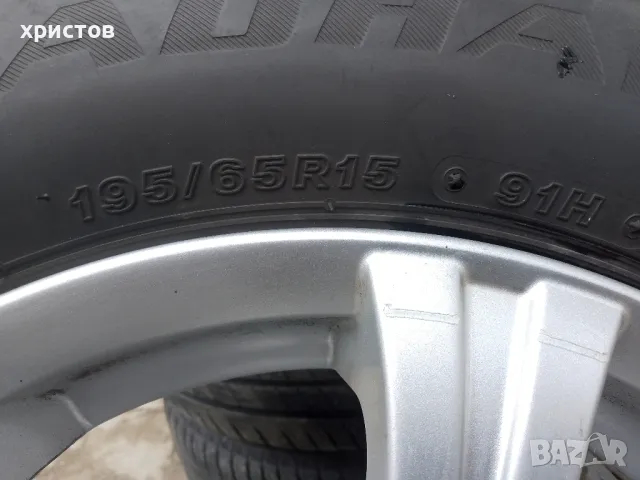 Летни гуми 15 цола 195/65/15, снимка 4 - Гуми и джанти - 49739513