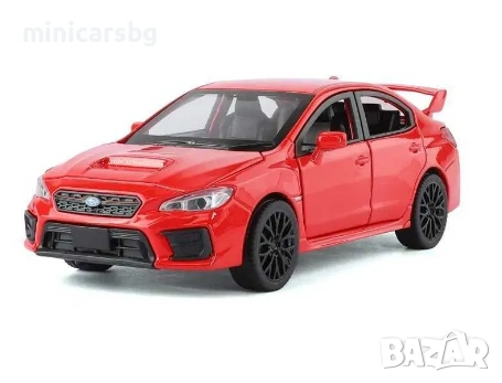 Метални коли Subaru WRX STI