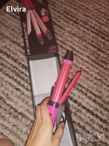 Нова Преса 2 в 1 за изправяне и къдрене на коса, снимка 6 - Друга електроника - 33123106