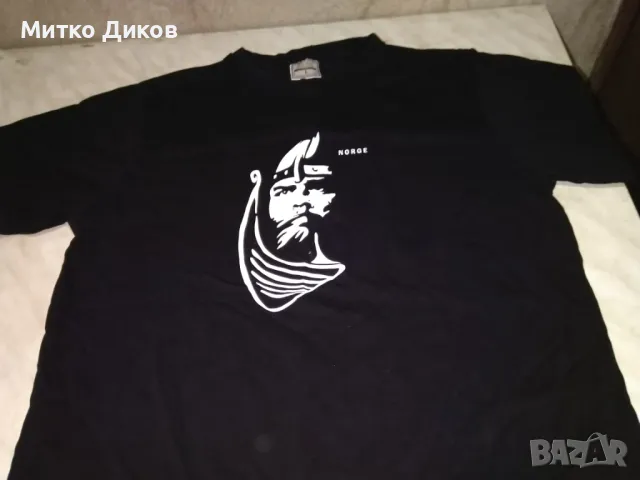 Мъжка тениска Норвегия Викинги размер Л отлична