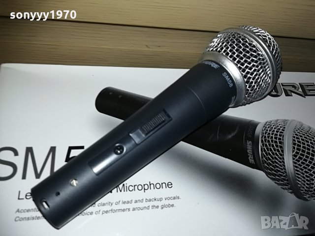 shure sm58 microphone-внос швеицария, снимка 5 - Микрофони - 28935663