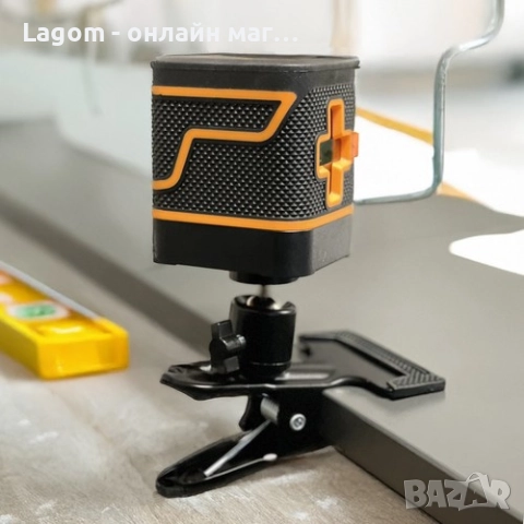 Лазерен нивелир с кръстосан лазер Bigstren, самонивелиращ се, зелен, 15x14x10cm, снимка 3 - Други инструменти - 52562560