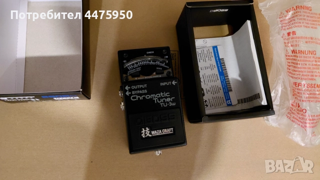 Ефекти за китара и бас, BOSS BCB-90X, кабели, SD-1w, DC-2w и TU-3w, снимка 5 - Други - 52162677