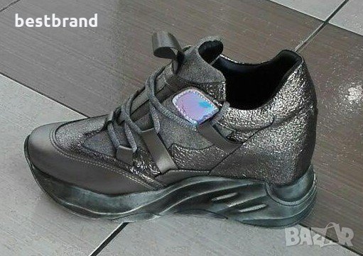 Обувки, спортно-елегантни, два цвята, код 680/49, снимка 5 - Дамски ежедневни обувки - 27442262