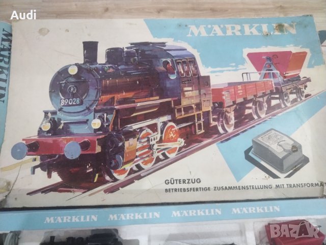 Предлагам  на вашето внимание детско колекционерско  влакче Marklin 2973, състоящо се от локомотив и, снимка 12 - Конструктори - 43453474