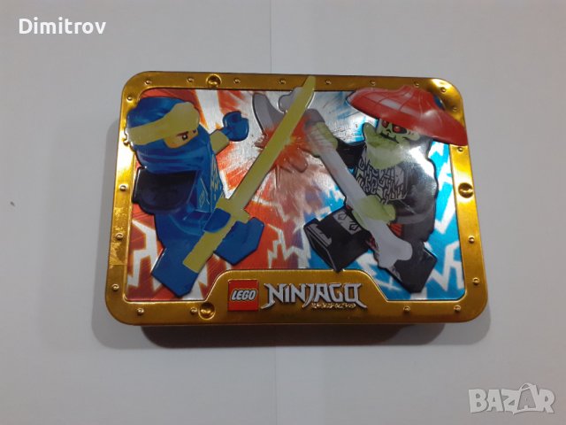 Lego Ninjago минифигури в метална кутия