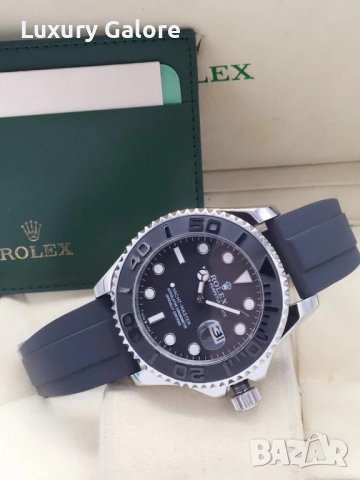 Mъжки часовник Rolex YACHT-MASTER 42MM с автоматичен механизъм, снимка 5 - Мъжки - 38415288