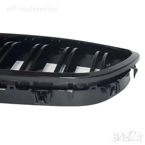 Бъбреци с двойни ребра черен лак за BMW серия 5 F10 F18 2010 до 2017, снимка 3 - Аксесоари и консумативи - 48292242