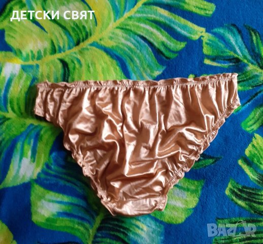 Дамски бикини от сатен , снимка 3 - Бельо - 43452778