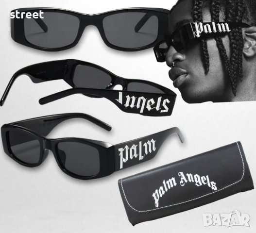 Palm Angels sunglasses унисекс слънчеви очила, цената е за комплект слънчеви очила кутия и кърпичка 