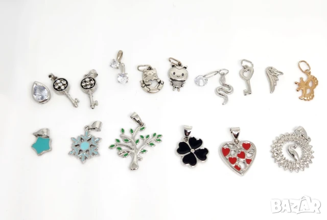 Сребърни висулки нови Sokolov