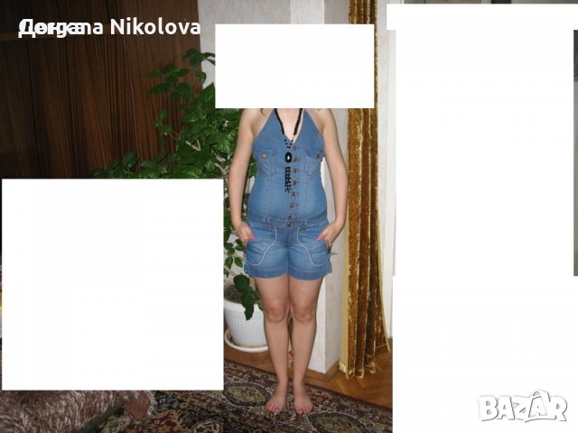 Дънкен гащеризон, снимка 7 - Гащеризони - 52047798