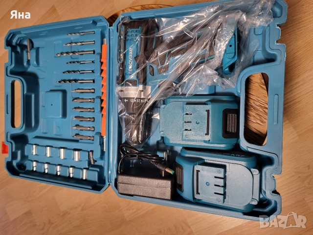 Комплект бормашина с двойна батерия и безчетков мотор за точност и мощност във всеки детайл, снимка 6 - Бормашини - 52307474