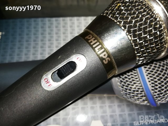 PHILIPS PROFI MICROPHONE-КОМПЛЕКТ, снимка 5 - Микрофони - 28913946