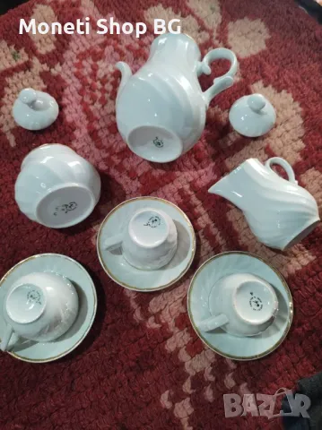 4-ри чаши с чинийки, снимка 10 - Сервизи - 48885398