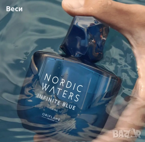 Парфюмна вода Nordic Waters Infinite Blue oriflame , снимка 3 - Мъжки парфюми - 52972336