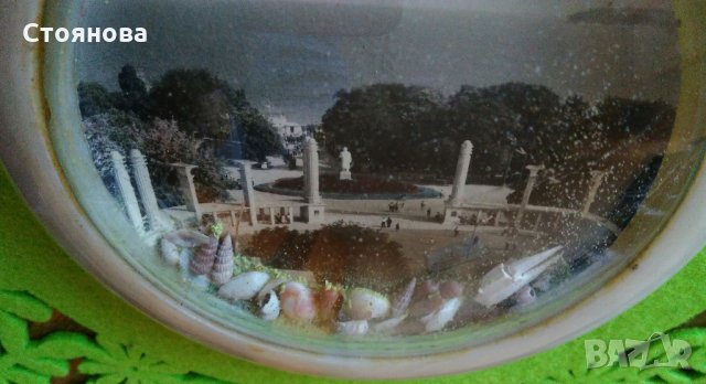 Сувенир-ретро с изглед от град Варна - Морската градина , снимка 8 - Антикварни и старинни предмети - 27982071