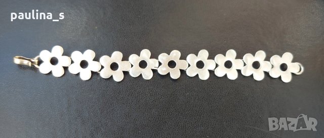 Масивна сребърна гривна проба 925 / Антика , снимка 3 - Гривни - 34943686