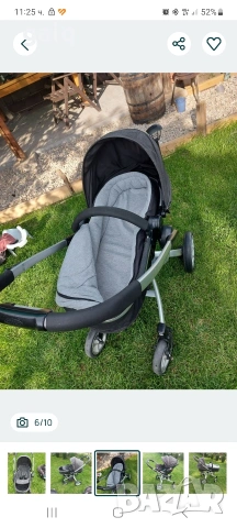 Бебешка количка Graco 3/1, снимка 2 - Детски колички - 53519048